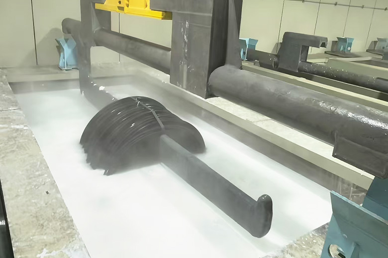 Salt coating